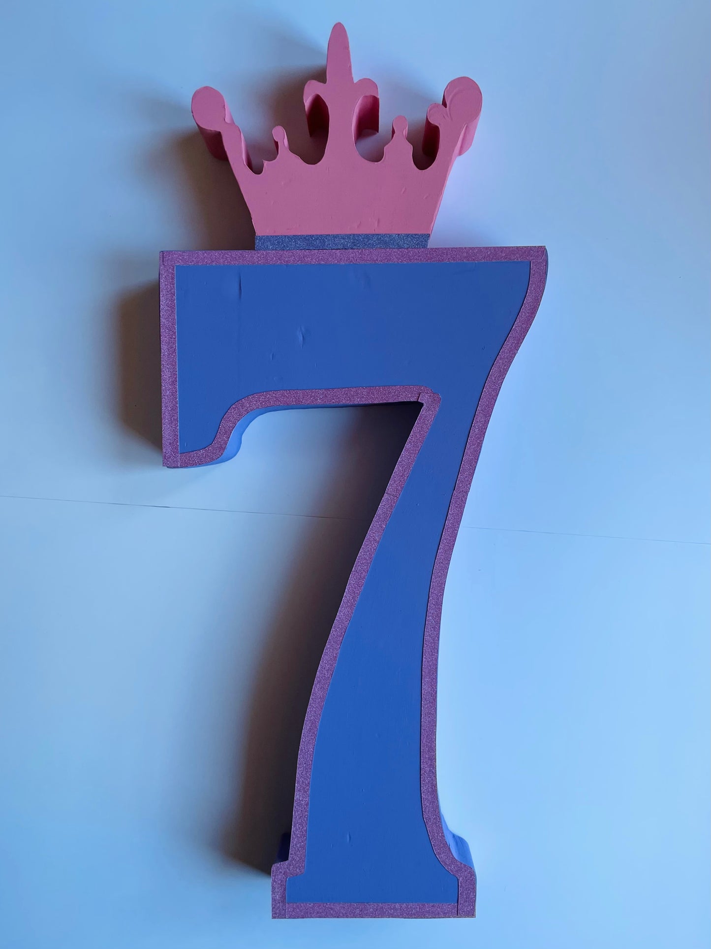 CHIFFRE DECORATIF PERSONNALISE ANNIVERSAIRE (1chiffre)