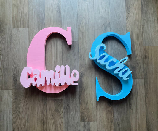INITIALE + PRENOM