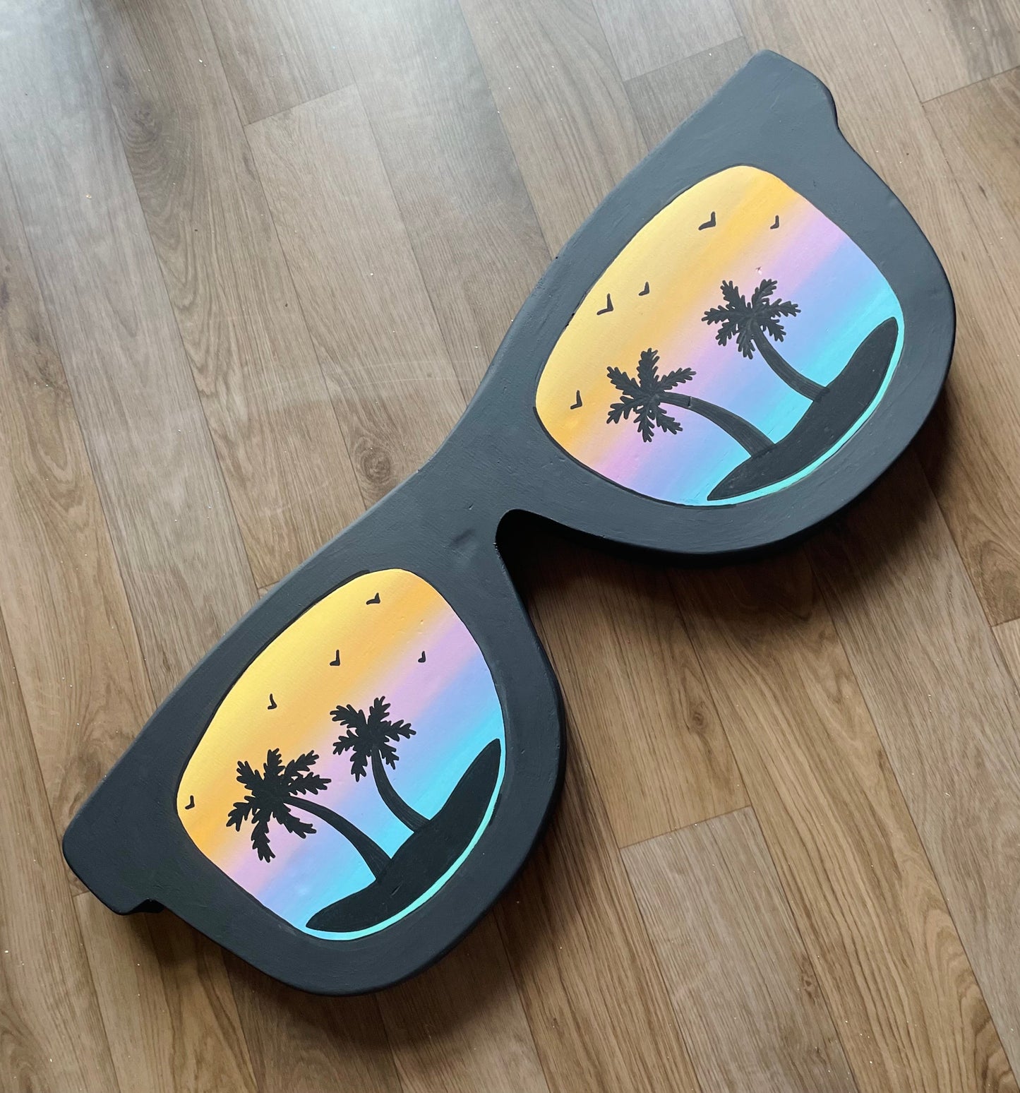 DECORATION GEANTE "SUNSET PARADISE"